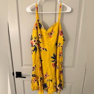 Yellow Floral Old Navy Sundress